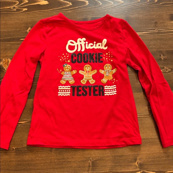 Holiday Time Red and Cream Kids Pajama Set - Picture 3 of 9